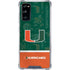 University of Miami U Hurricanes Galaxy S20 FE Clear Case
